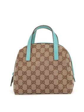 Gucci Handbag GG Canvas Leather